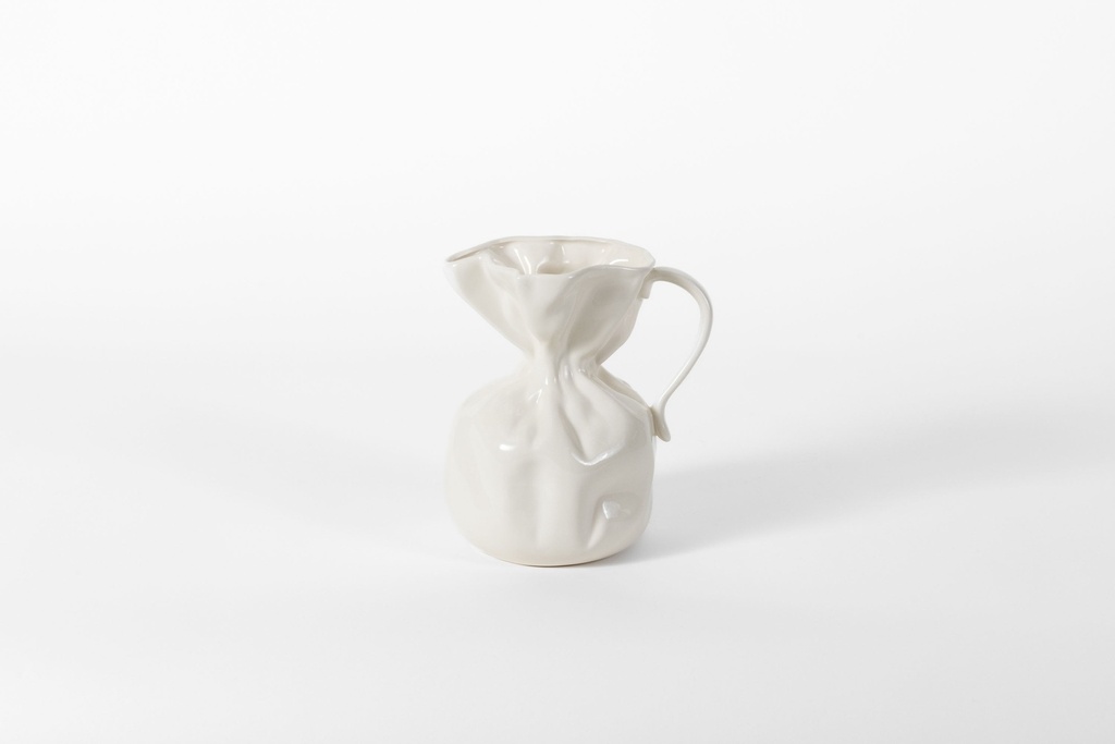[BYON- CRJ-WHI] Byon Crumple Jug White