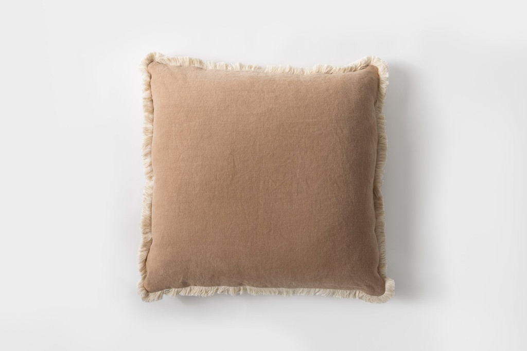 [DUKE-AP-FRI] Duke Fringe Cushion Apricot