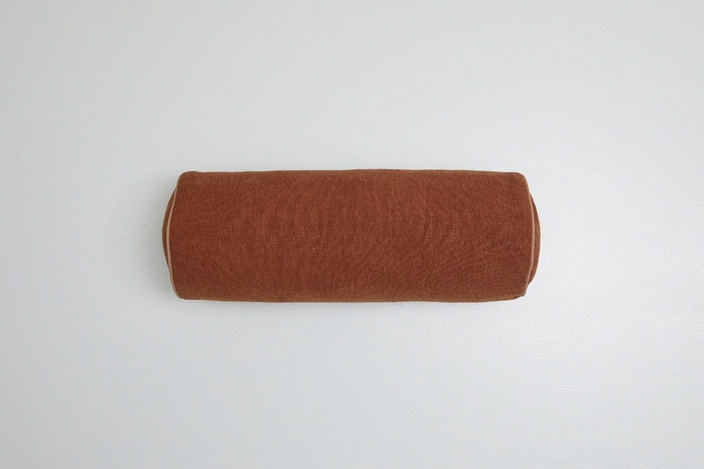 [DUP-66-CIN] Duke Pipe Bolster Cushion Cinnamon