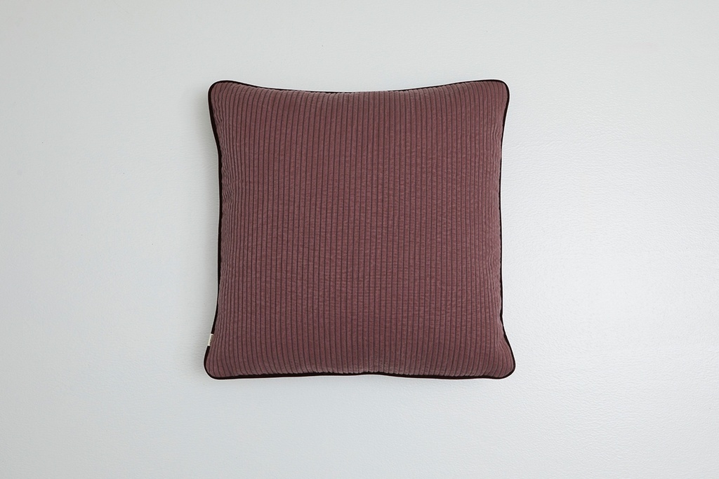 [HUX-54-PLU] Hux Square Cushion Plum