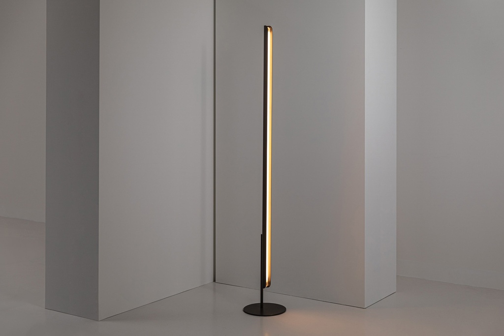 [LOU-FL-BRO] Louey Floor Light Bronze