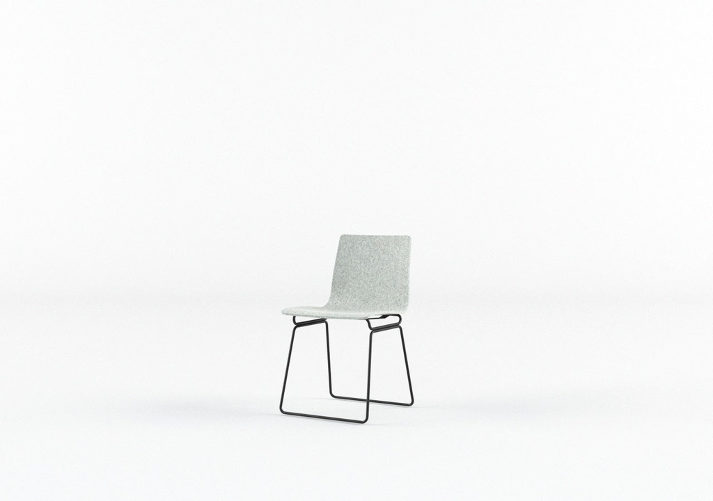 [FLS-197466-069] Ex-display - Navy Chair Smoke