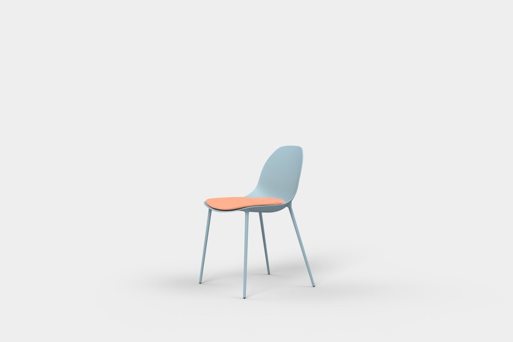 Raf Chair Armless - Seat Pad Relaxed - 4 Leg