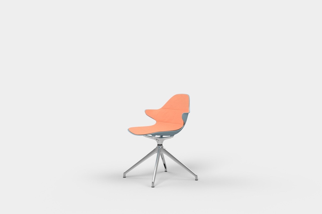Raf Chair With Arms - Internal Shell Relaxed - 4 Star