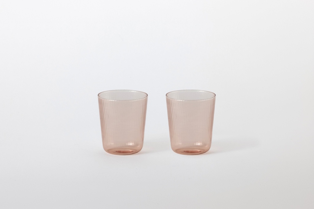 Luisa Acqua Tumbler Set Of 2 Cameo Pink