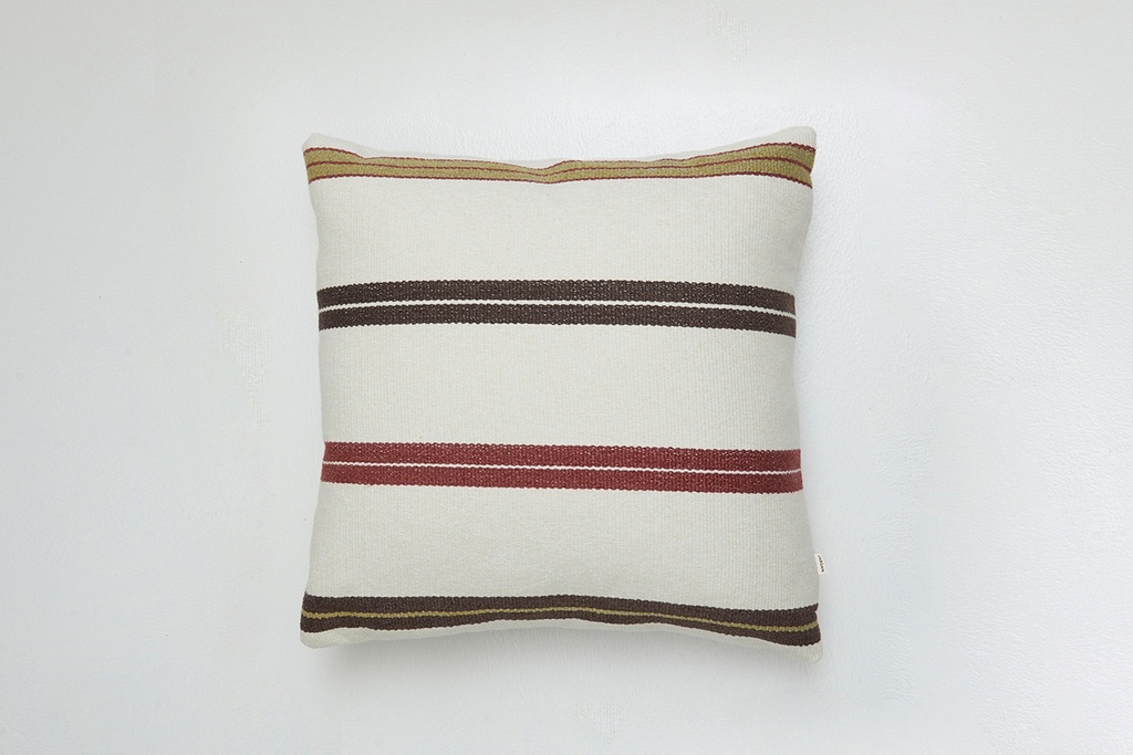 [RON-54-RUS] Ronnie Square Cushion Rust