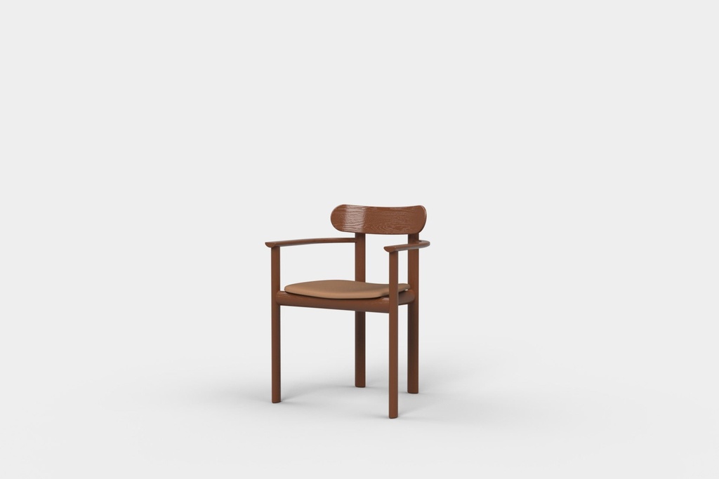 Rye Chair With Arms Upholstered Seat