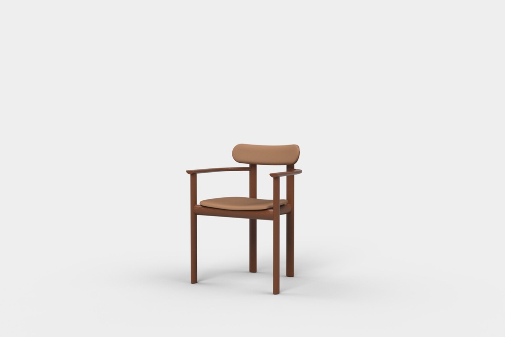 Rye Chair With Arms Upholstered Seat and Back