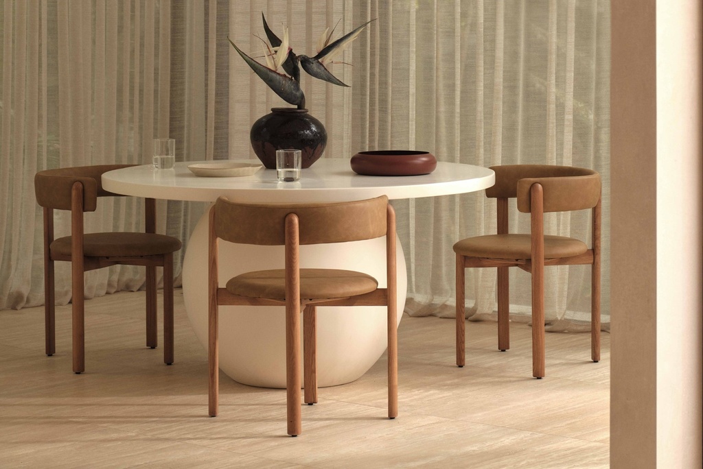 [2275-4-38-RF06405] Tan Bellino Dining Chair