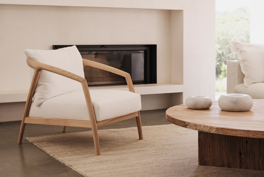 [2105-4-01-A034-01] Natural Maki Armchair