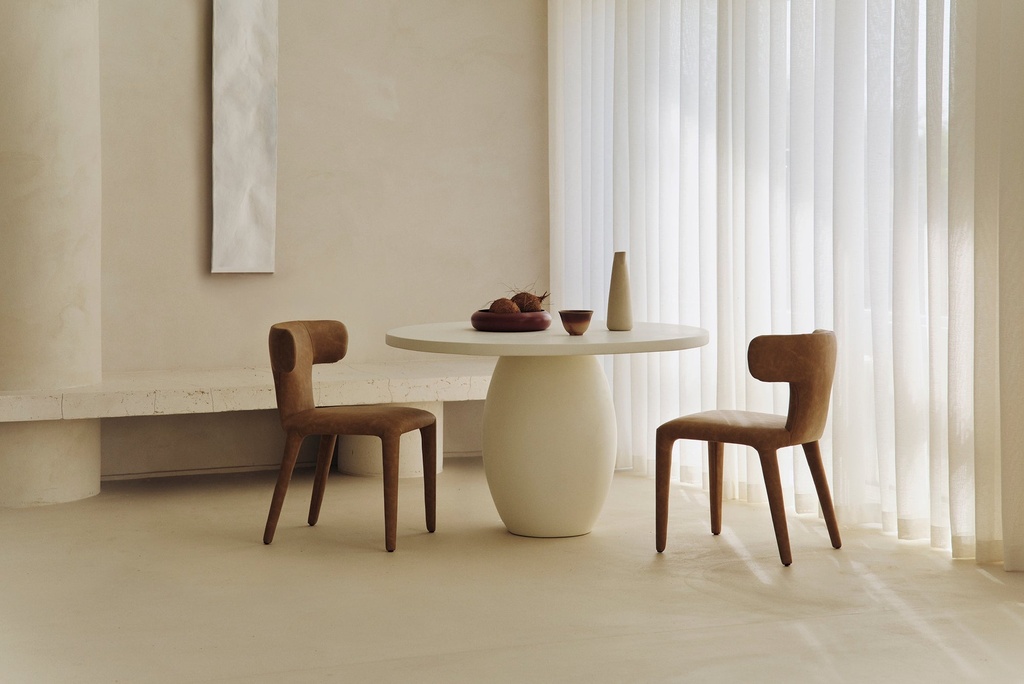 [1215M-10-84] Olay Round Dining Table
