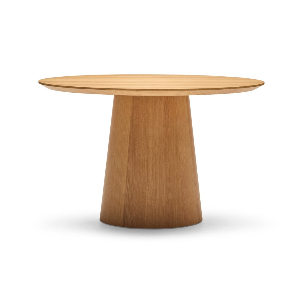 [I758] Pippa Round Dining Table Natural Small