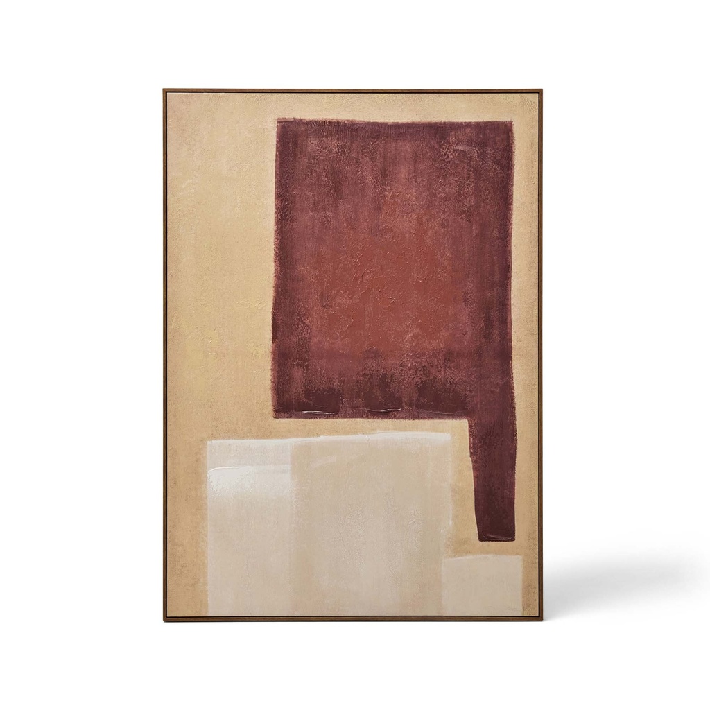 [E821] Clay Framed Wall Art