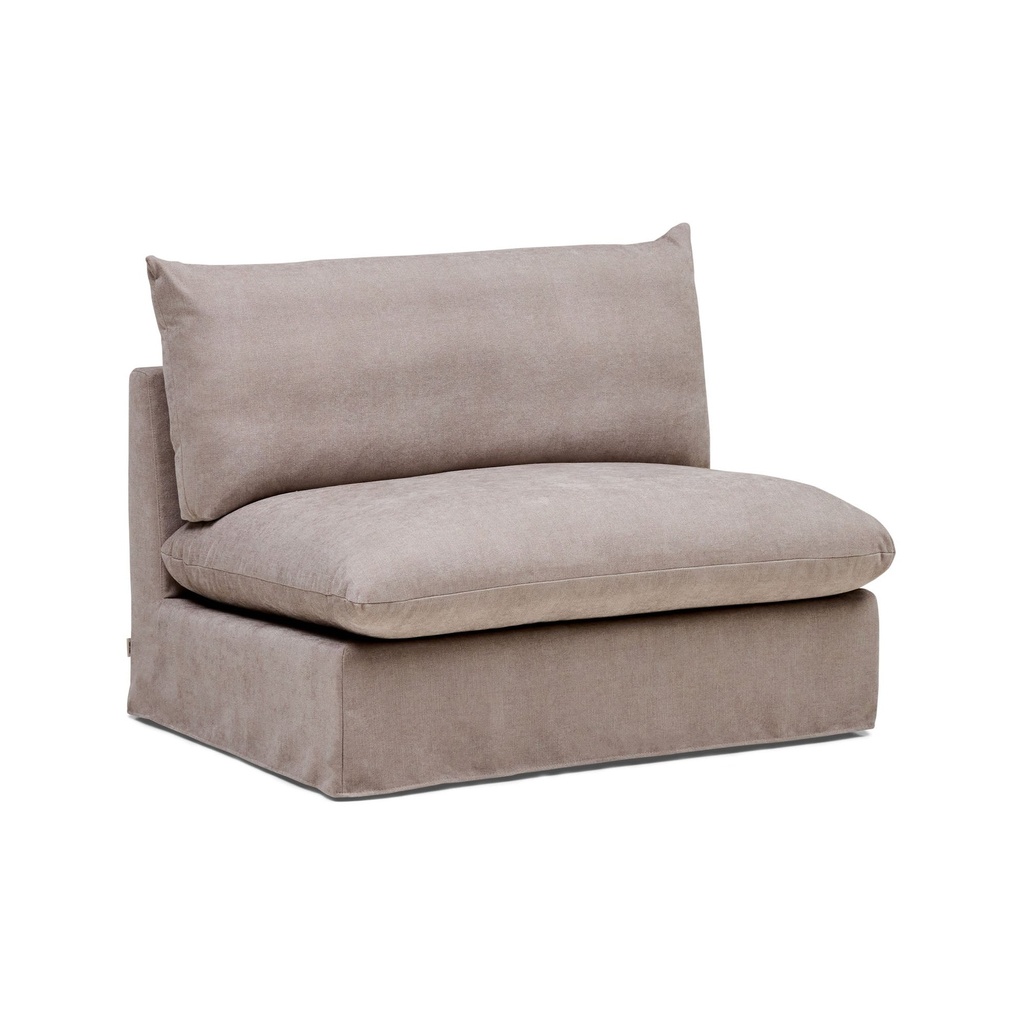 [F725] Mia Modular Sofa Chair Oatmeal