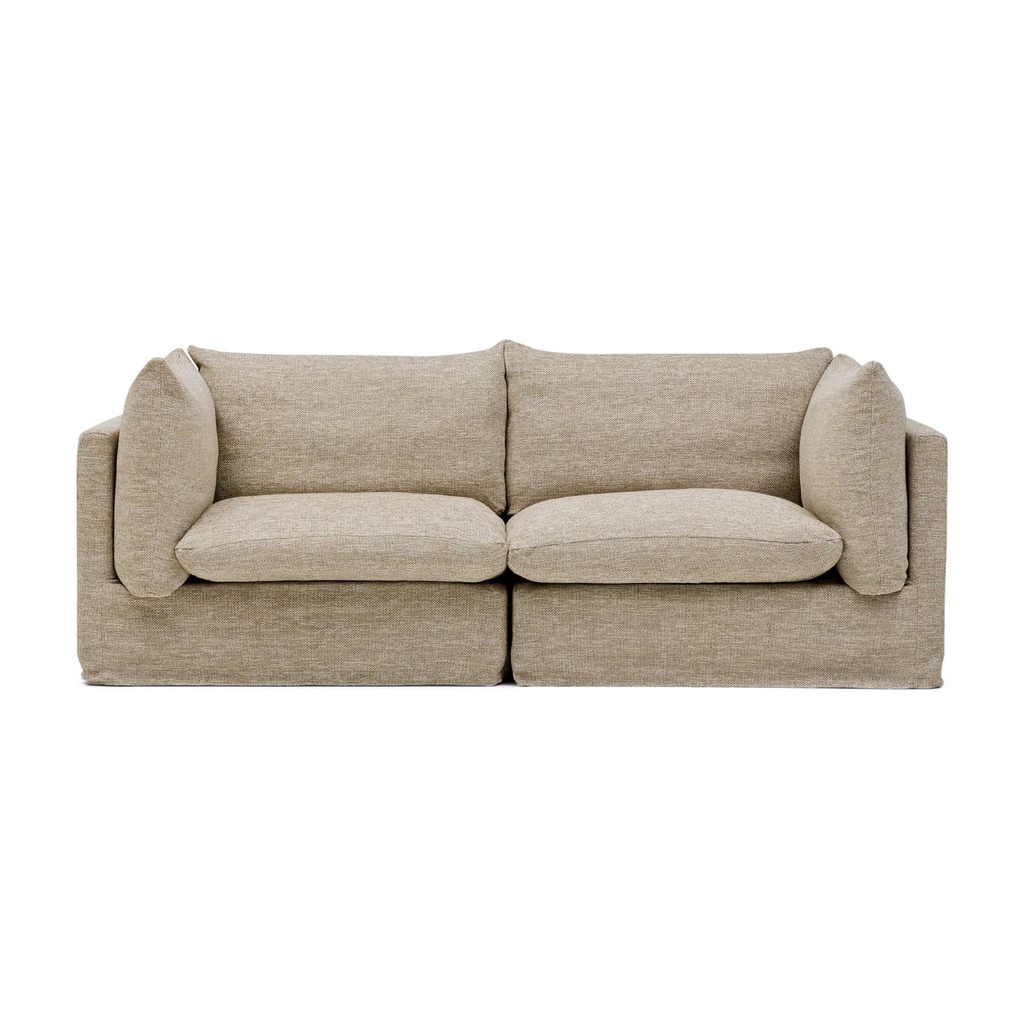 [F791] Mia Modular Sofa Husk  2 Seat