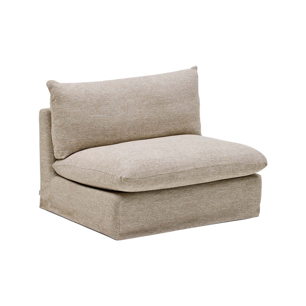 [F793] Mia Modular Sofa Chair Husk