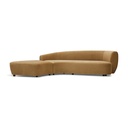 Celine Sectional Sofa Sand Left