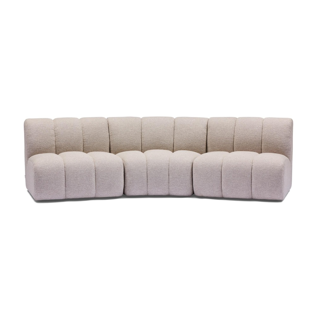 [F714] Madison II Sectional Sofa Latte