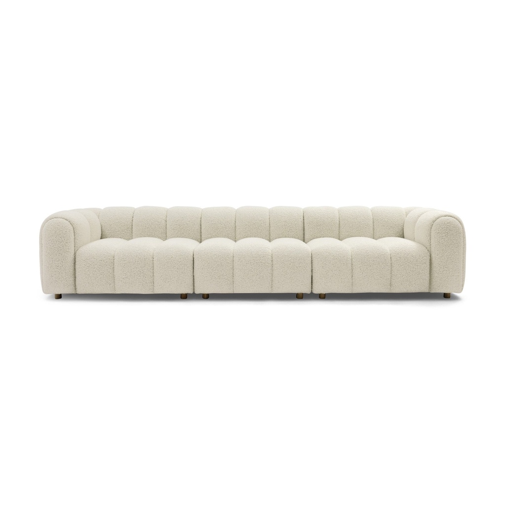[F769] Cloud Modular Sofa Angora 3 Seat
