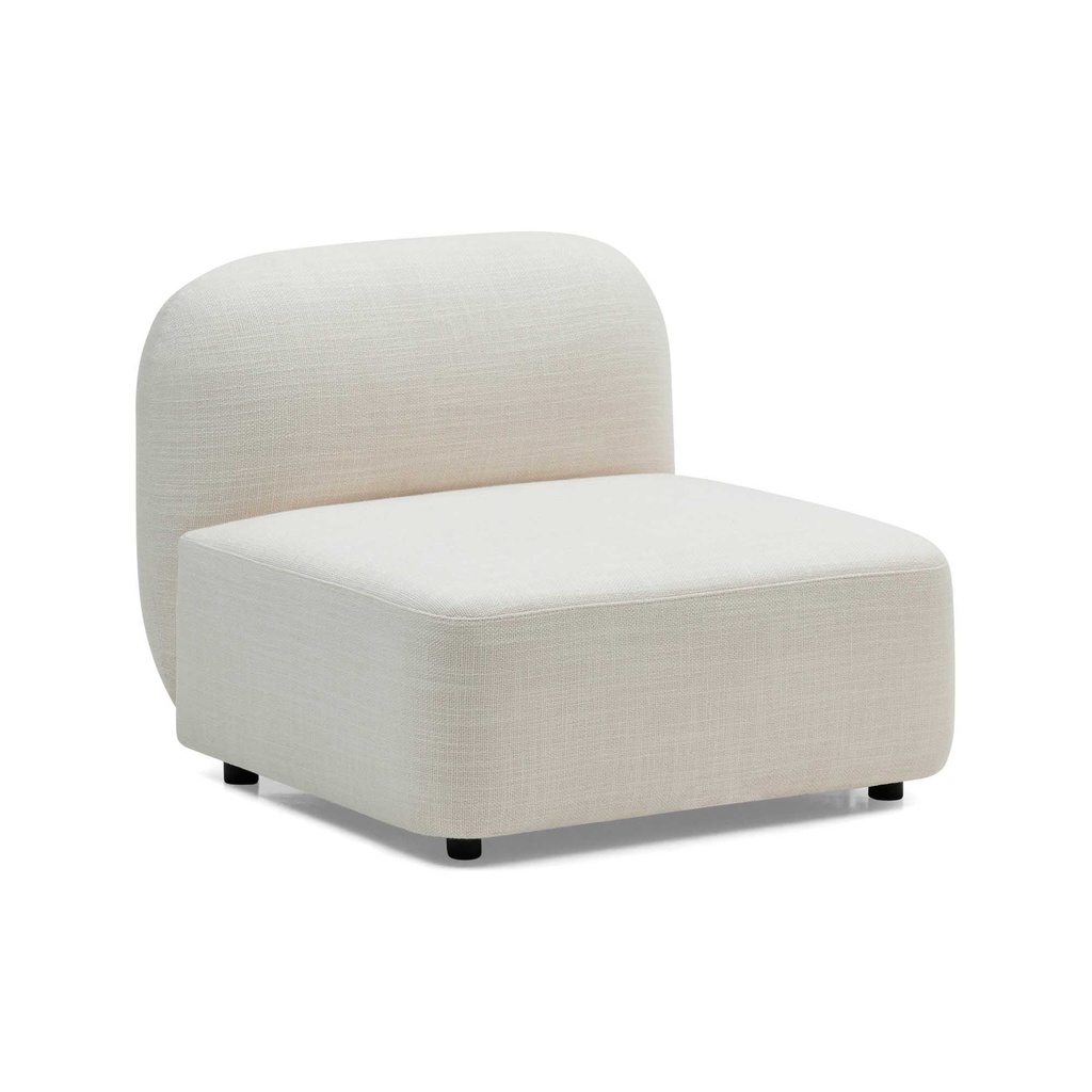 [F645] Oslo Sofa Chair Frosted Ivory