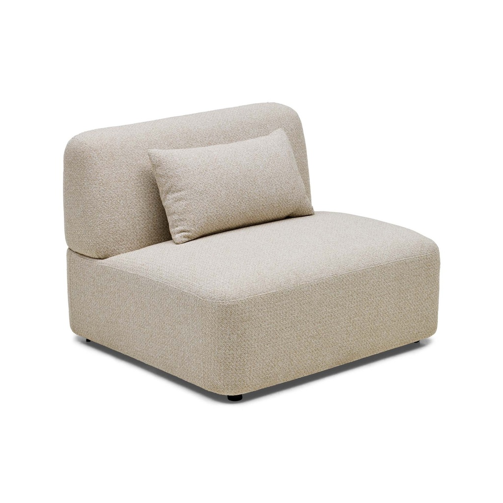 [F780] Pascal Modular Sofa Chair Biscuit