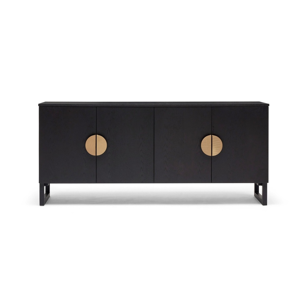 [A238] Luna II Sideboard Black Gold