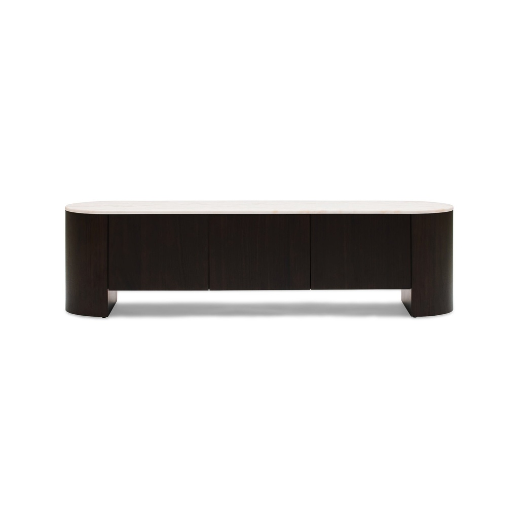 [A278] Axel Entertainment Unit Walnut