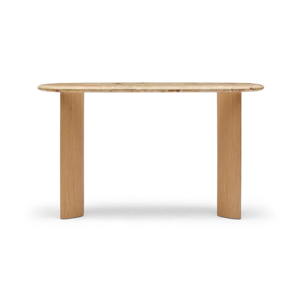 [A284] Hallie Console Aurora Marble