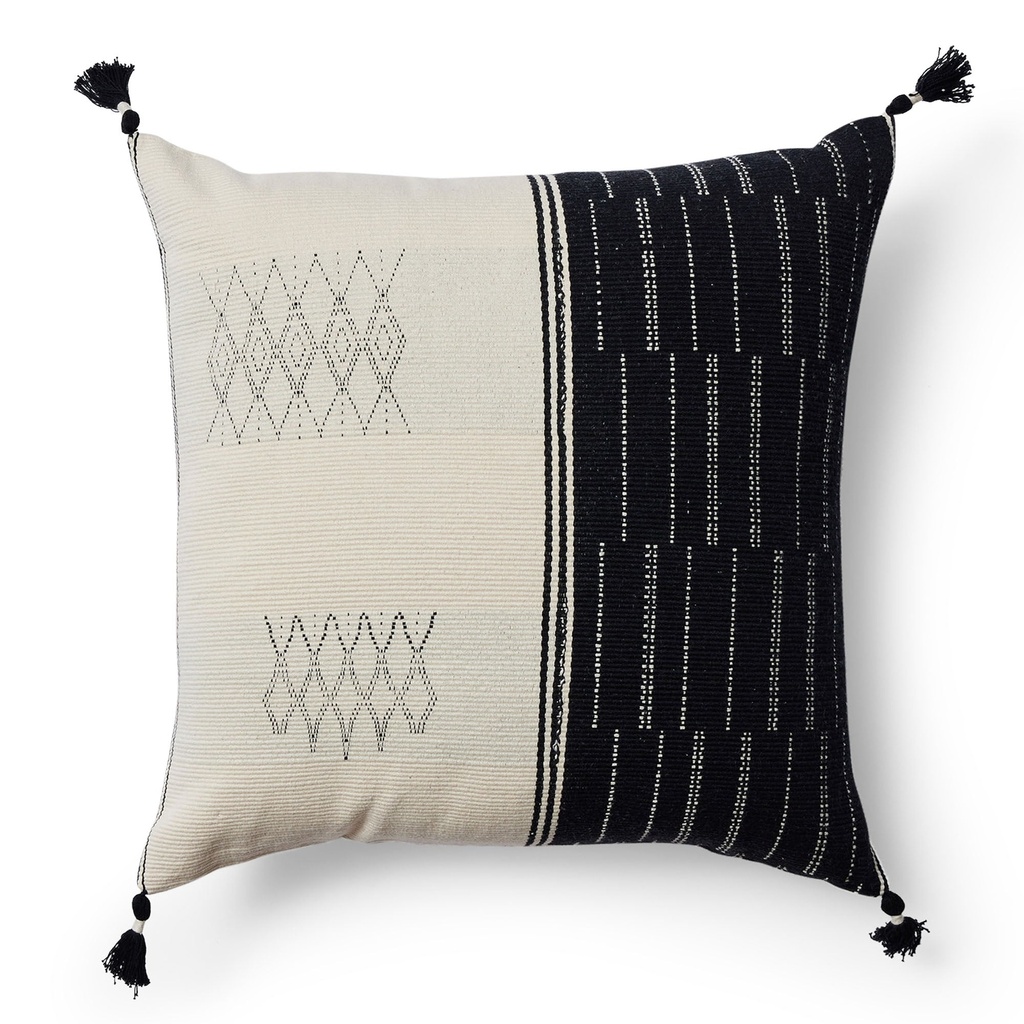 [C726A] Hachi Handwoven Cushion A 55x55