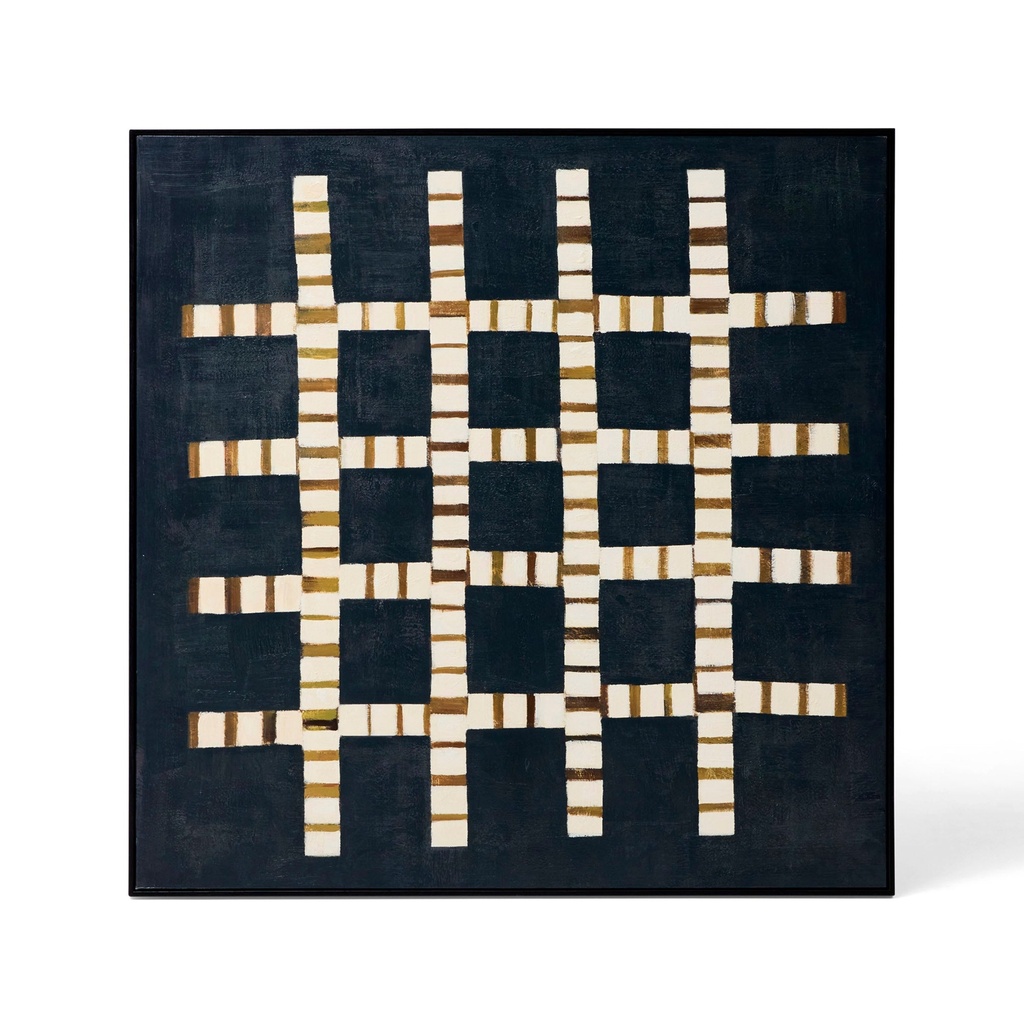 [E814] Elm Framed Wall Art