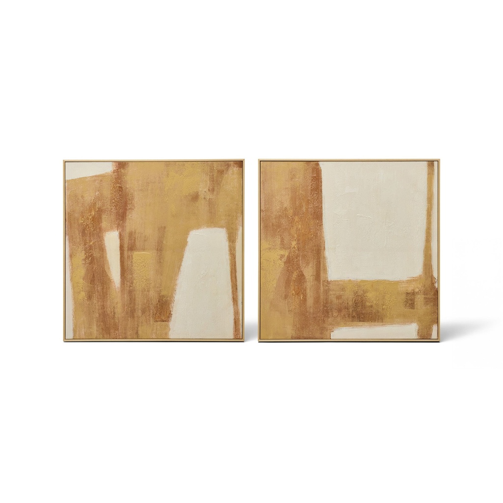 [E817] Caspian Framed Wall Art Set
