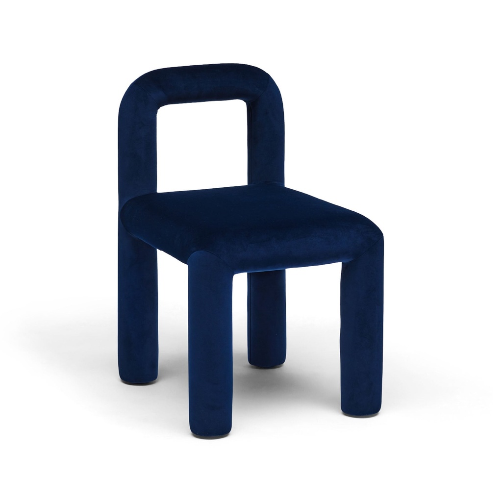 [F475] Zara Dining Chair Navy