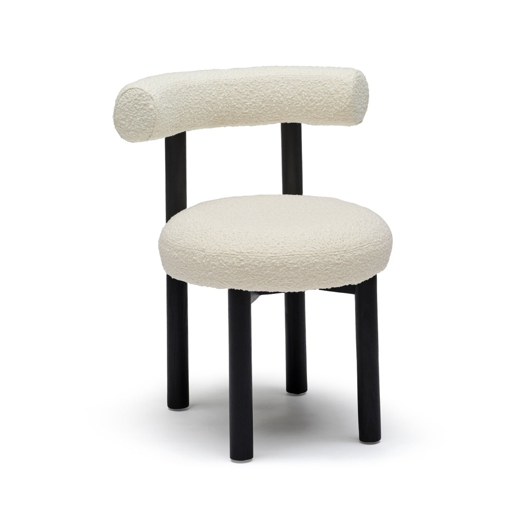 [F481] Rossi Dining Chair Ivory