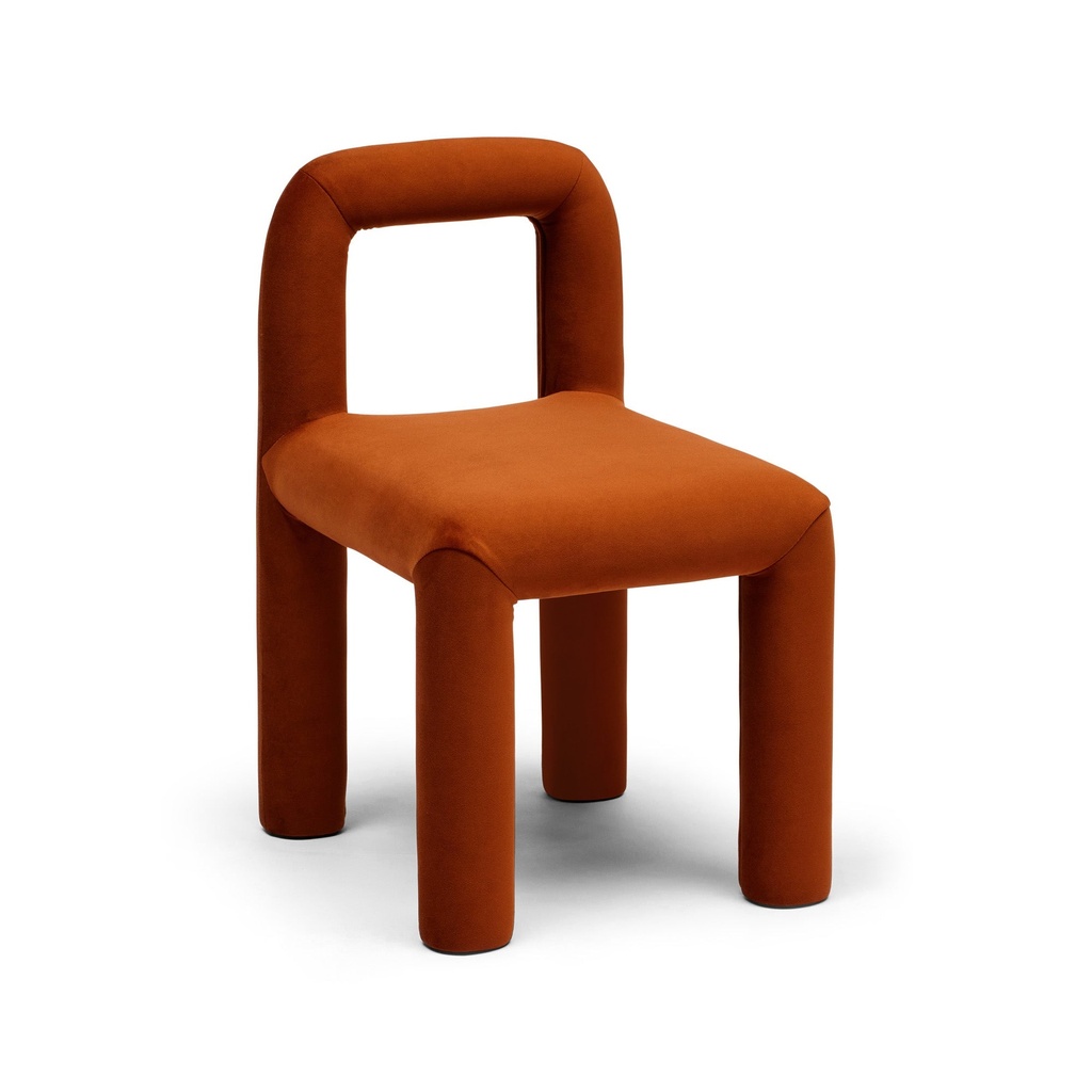 [F485] Zara Dining Chair Russet