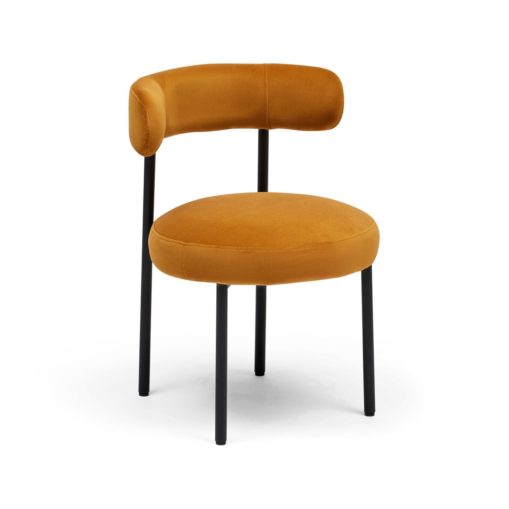 [F487] Franco Dining Chair Cognac