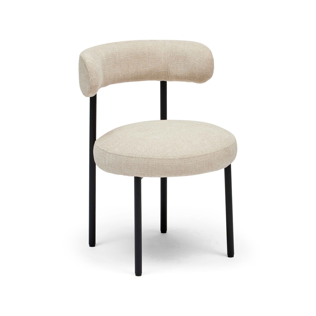 [F489] Franco Dining Chair Soft Ivory