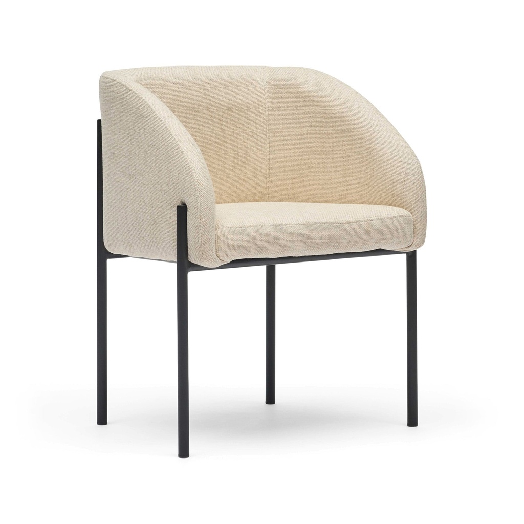 [F492] Maddox Dining Chair Ivory