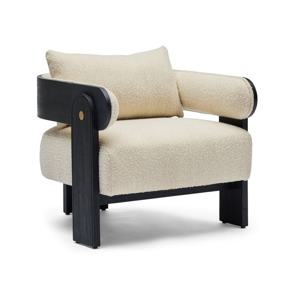 [F538] Lupin Occasional Chair Black