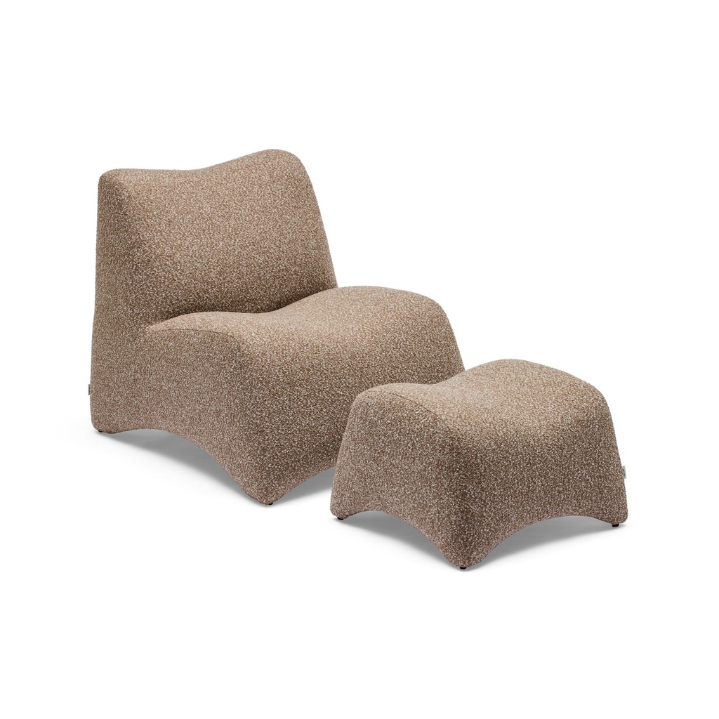[F541] Ansel Chair & Ottoman Set