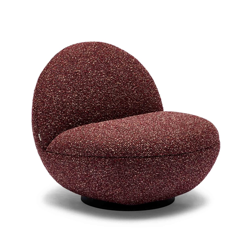 [F564] Mattia Swivel Chair Currant