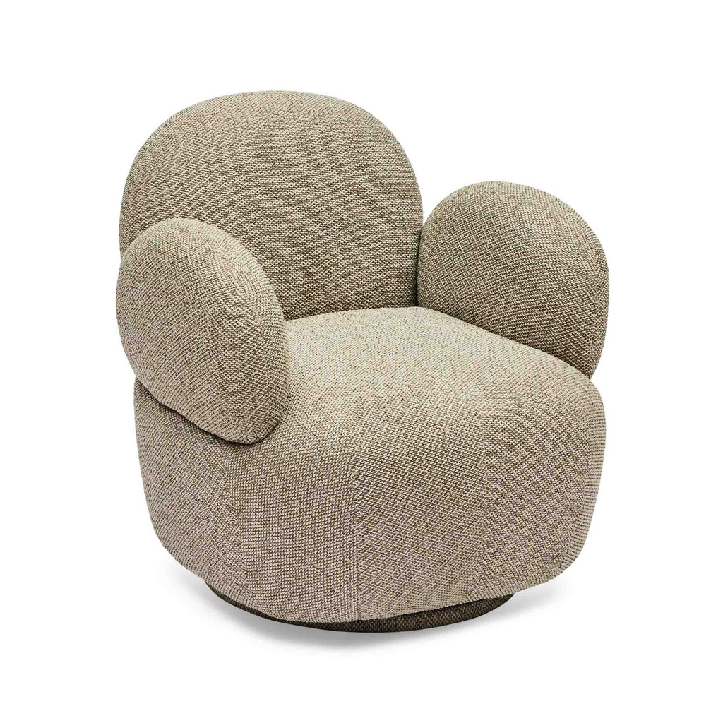 [F574] Cleo Swivel Chair Pistachio