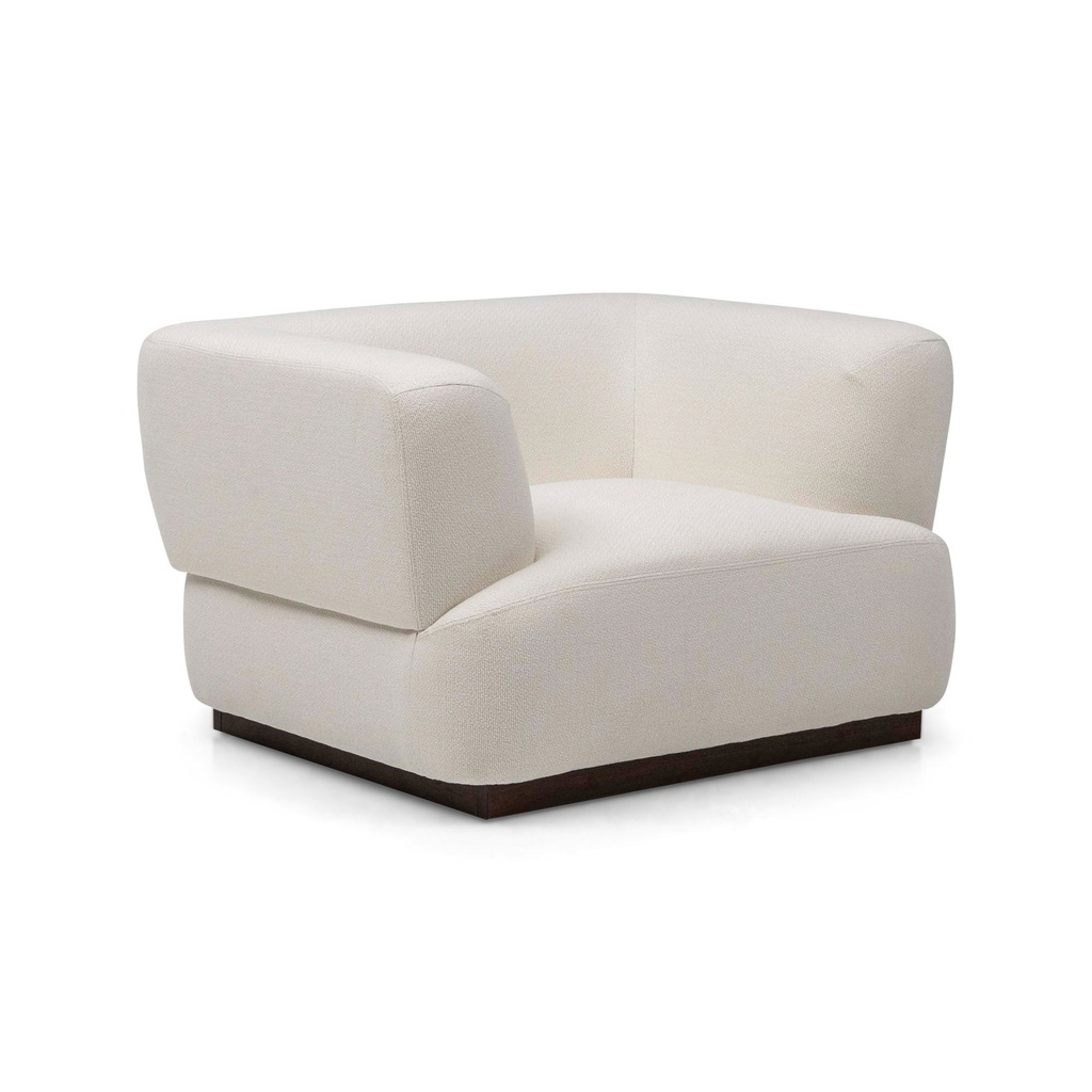 [F583] Claude Occasional Chair Dover White