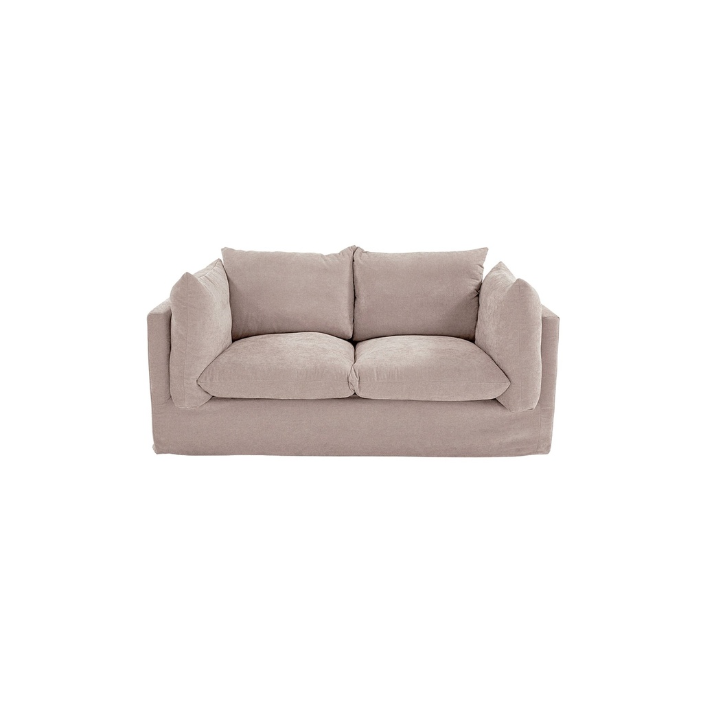 [F686] Ella Sofa Oatmeal 2 Seat