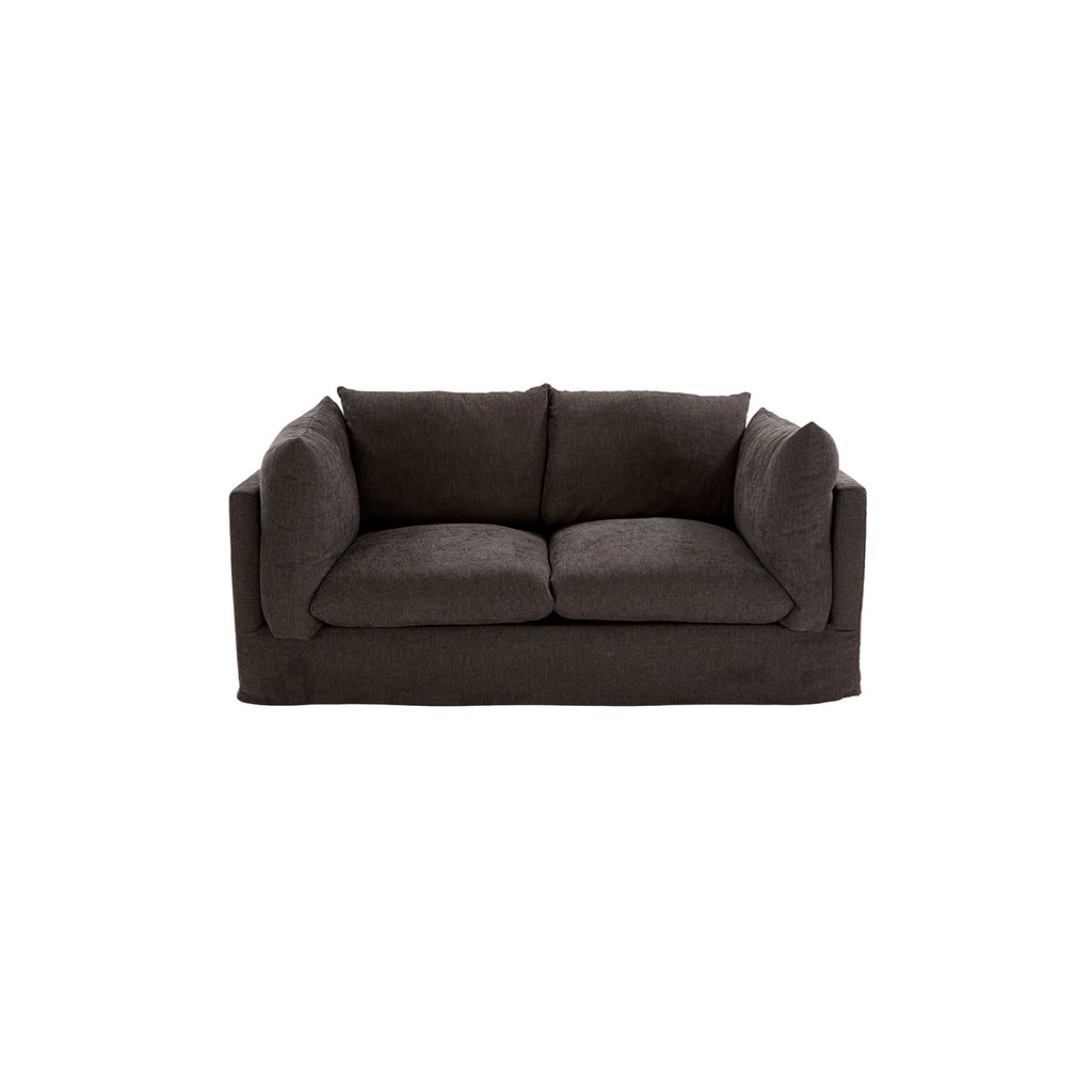 [F688C] Charcoal Sofa Cover for Ella 2-seater