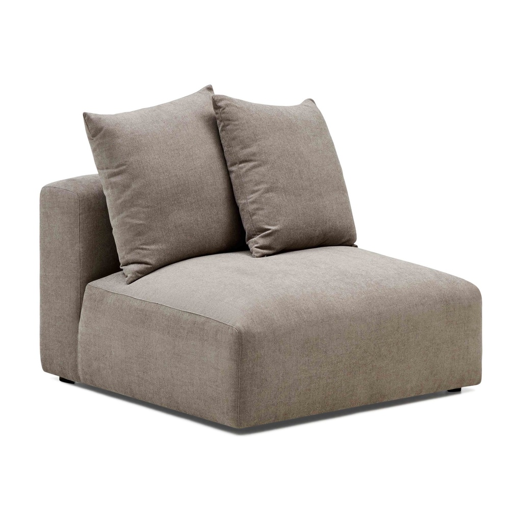 [F748] Madrid Modular Sofa Chair Slate