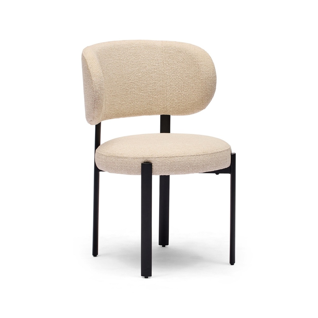 [F803] Caden Dining Chair Beige