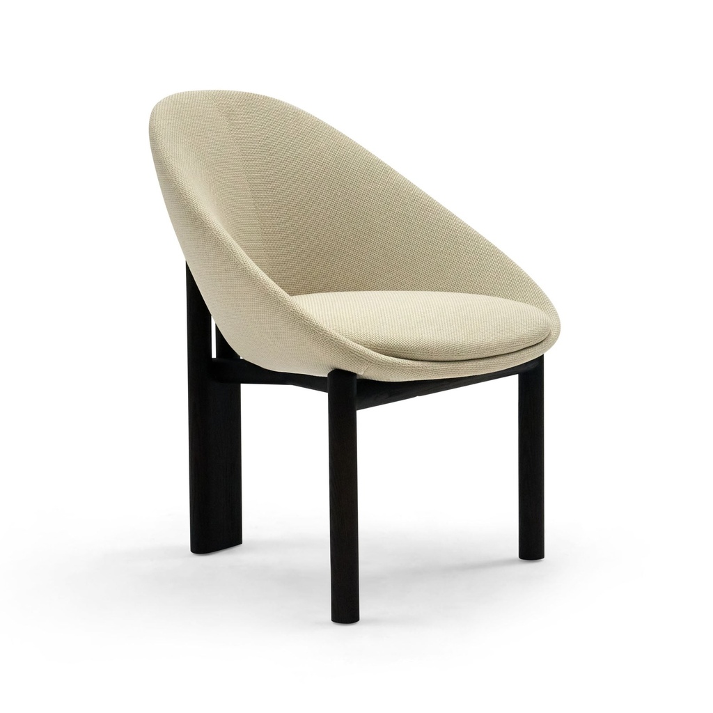 [F807] Sachi Dining Chair Egret White