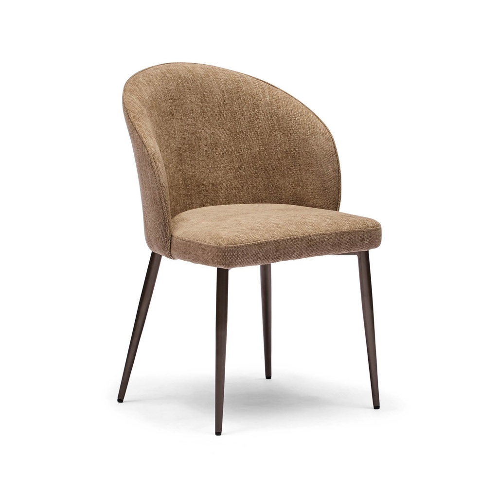 [F811] Gia Dining Chair Mushroom Bronze
