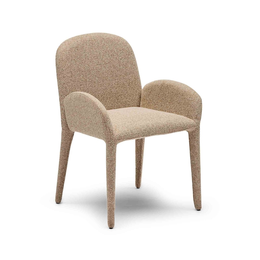 [F824] Ellis Dining Armchair Ferrero