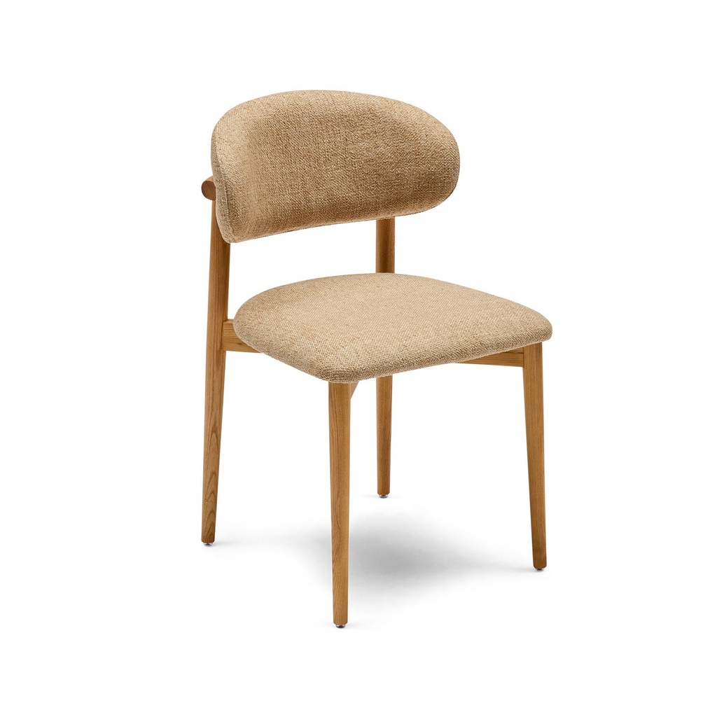 [F840] Nola Dining Chair Wheat Beige Natural